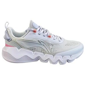 LiNing Cushioned Wear-Resistant Breathable Low-Top Casual Shoes Unisex Gray 1 2905021