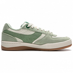 LiNing Anti-Slip Wear-Resistant Low-Top Skateboard Shoes Women's Beige Green 1 2905086