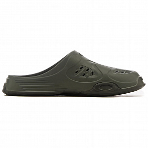 Oakley Abrasion-Resistant Slip-Resistant Wrap-toe Slippers Men's Green 1 2905336