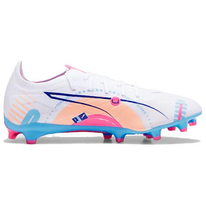 PUMA Ultra 5 Collection AG Artificial Ground Soccer Shoes Men's White Blue 1 2905346