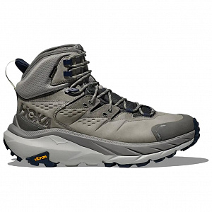 HOKA ONE ONE Kaha 2 Anti-Slip Wear-Resistant High-Top Trekking Shoes Men's Gray 1 2905375