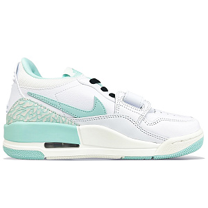 Jordan Legacy 312 Anti-Slip Wear-Resistant Low-Top Vintage Basketball Shoes Women's White Green 1 2905477