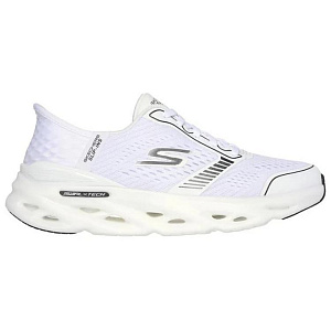 Skechers Women's GO Series Low Top Running Shoes Women's White Black 1 2905865