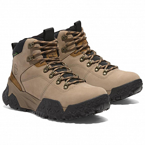 Timberland Slip-Resistant Water-Resistant Mid-Top Outdoor Shoes Men's Beige 1 2905958