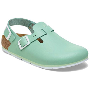 Birkenstock Slip Resistant Wrap toe Slippers Unisex Green Narrow Fit 1 2905963