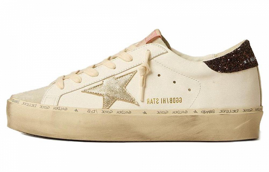 Golden Goose Hi Star Low Top Skateboard Shoes Women's White купить в интернет-магазине Yoocart с быстрой доставкой по России.