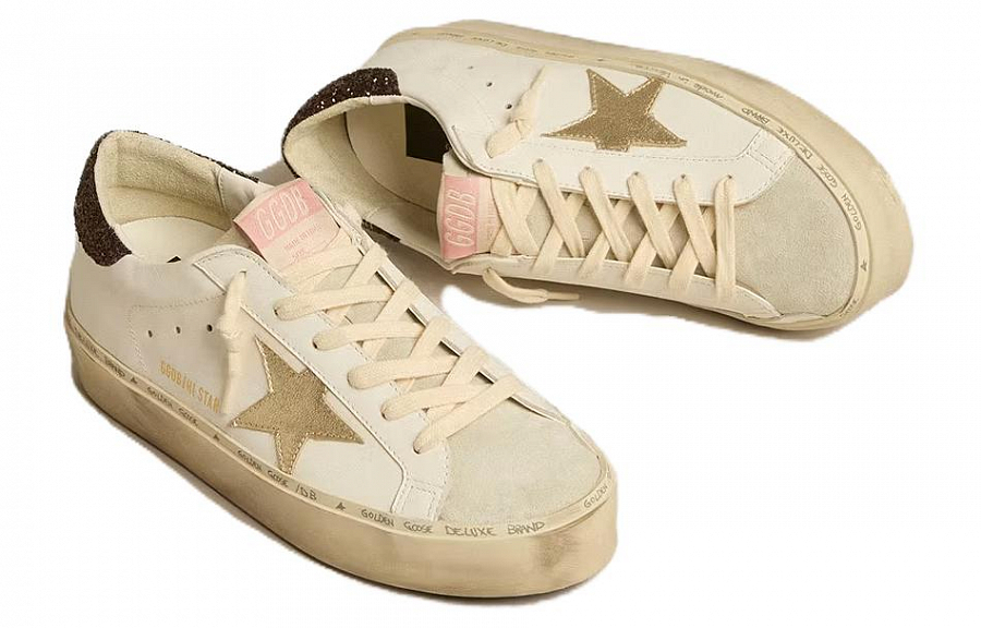 Golden Goose Hi Star Low Top Skateboard Shoes Women's White купить в интернет-магазине Yoocart с быстрой доставкой по России.