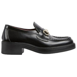 GUCCI Horsebit Loafers 4.5cm Women's Black 1 2906713