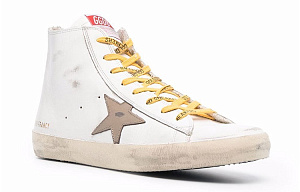 Golden Goose Francy Skateboard Shoes Men's High top White 1 2906760