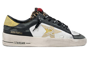 Golden Goose Stardan Skateboard Shoes Women's Low top Black/White 1 2907211