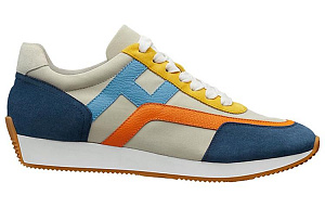 HERMES Chris Low Top Casual Shoes Men's Multicolor 1 2907289