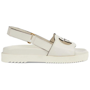 GUCCI Women's Interlocking G Sandal 'White' Women's 1 2907363