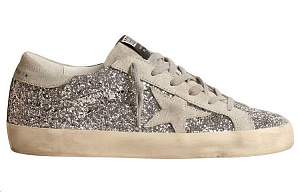 Golden Goose Super-Star Glitter Sneakers 1 2907371