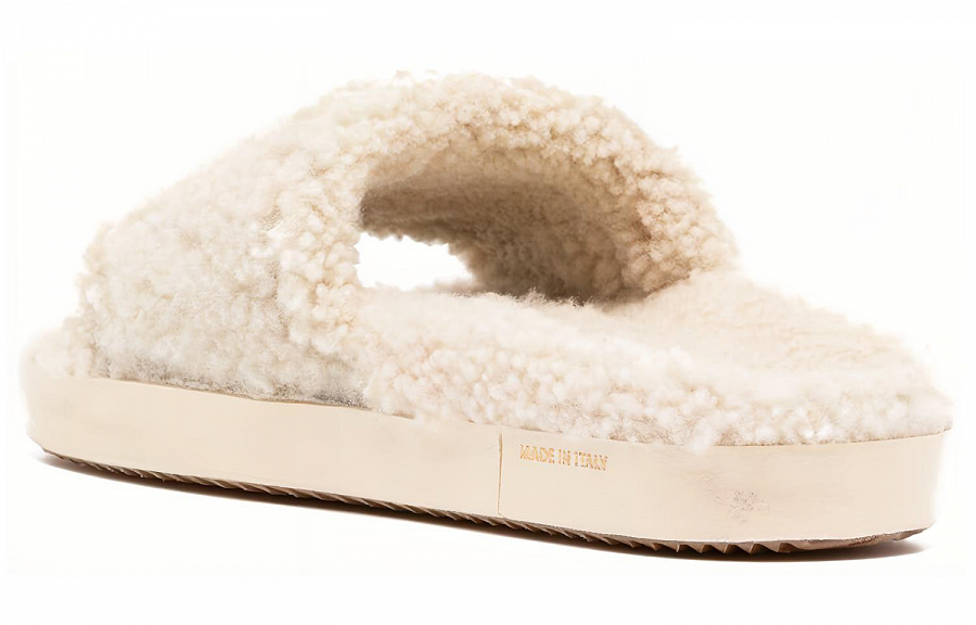 Golden Goose Slide Slippers Women's Ecru купить в интернет-магазине Yoocart с быстрой доставкой по России.