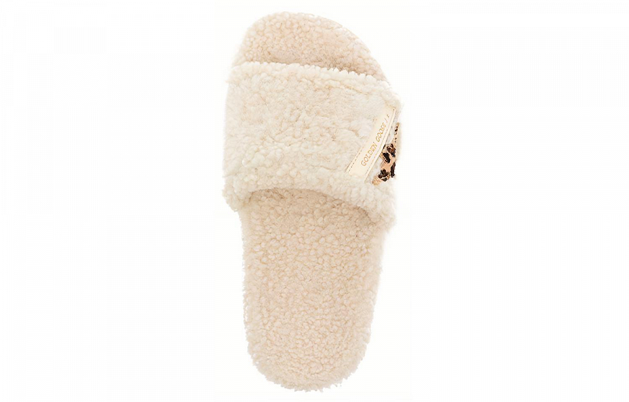 Golden Goose Slide Slippers Women's Ecru купить в интернет-магазине Yoocart с быстрой доставкой по России.
