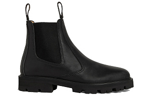 CELINE Short Chelsea Boots Women's Black 1 2907407