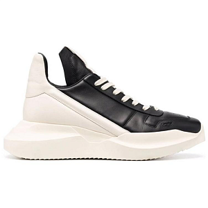 RICK OWENS/RO Abrasion Resistant Low Top Sports Casual Shoes Men's White Black 1 2907646