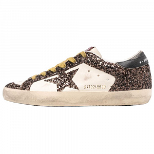 Golden Goose Superstar Low-Top Skateboard Shoes Women's Brown