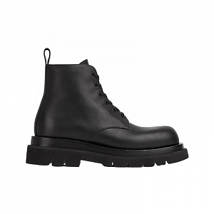Bottega Veneta Lug Ankle Boots 5.5cm Men's Black 1 2907976