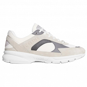 CELINE Runner Cr 03 Low Top Casual Shoes Men's Gray 1 2908050