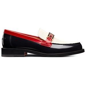 DIOR Code Casual Single Shoes Women's Black Red White 1 2908129