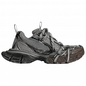Balenciaga 3XL Low Top Casual Shoes Men's Gray Black 1 2908262