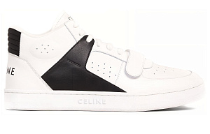CELINE Skateboard Shoes Women's Mid top White/Black 1 2908586