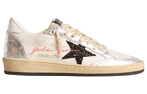 Golden Goose Ballstar Metallic-panel Leather Sneakers 1 2908633