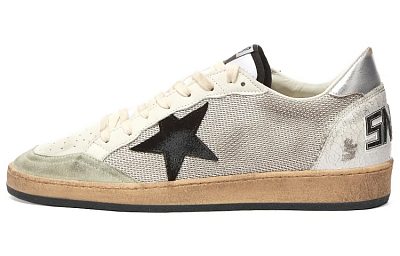 Golden Goose Ball Star Light Silver Black