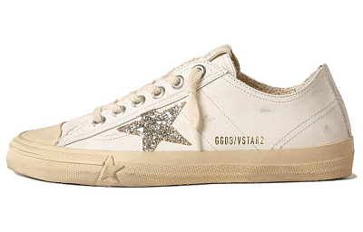 Golden Goose V-Star 2 Distressed Sneakers