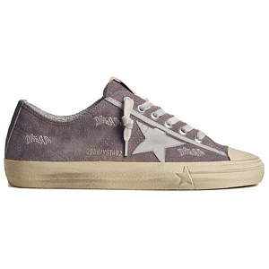 Golden Goose V-Star Casual Single Shoes Women's Gray Brown 1 2910071