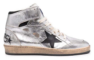 Golden Goose Sky-Star Stylish Skateboarding Shoes Women's Silver 1 2910400