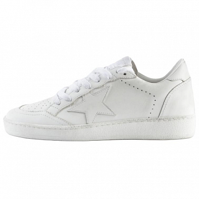 Golden Goose Low-Top Skateboard Shoes Women's White
