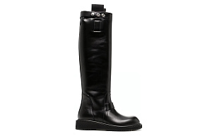 RICK OWENS/RO Knee High Boots 3.5cm Women's Black 1 2910708