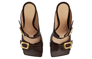 Bottega Veneta Strapped Buckle Heel Sandals Women's 1 2910722
