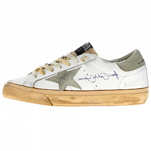 Golden Goose Super-Star Low-Top Skateboard Shoes Men White