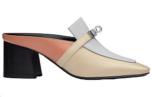 HERMES Blossom Closed Toe Slippers Women's Multicolor 1 2910881