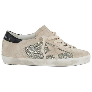 Golden Goose Super-Star Stylish Skateboarding Shoes Women's Beige Vintage Version 1 2910957