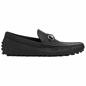 GUCCI DRIVER Gommino Loafers Men's Black 1 2911334