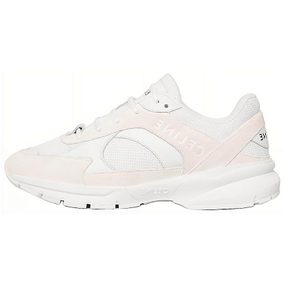 CELINE RUNNER CR-03 Low-Top Casual Shoes Women's White