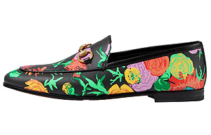 GUCCI Ken Scott Women's Casual Shoes Women's Floral Black