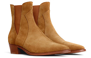 CELINE Camargue Chelsea Boots Men's Brown 1 2912518