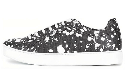 DIOR B06 Low Top Stylish Skateboarding Shoes Men's Black White