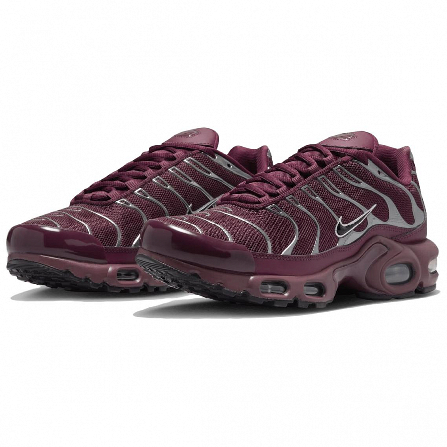 Nike Air Max Plus Se Night Maroon Metallic Silver Women's купить в интернет-магазине Yoocart с быстрой доставкой по России.