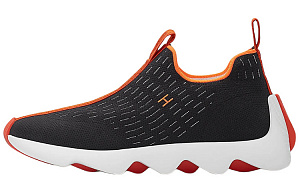 HERMES Eclair Low top Casual Shoes Men's Black