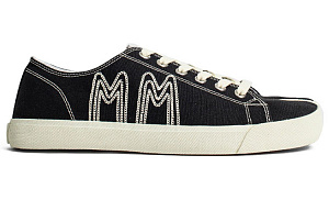 Maison Margiela Tabi Low Top Stylish Skateboarding Shoes Men's Black White 1 2913196