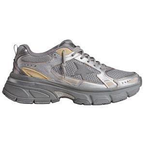 Golden Goose Lightstar Low-Top Casual Shoes Women's Silver 1 2913362