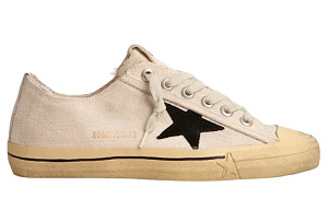 Golden Goose Star-patch Canvas Sneakers 1 2913703