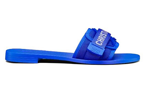DIOR DIORevolution Slide Slippers Women's Bright Blue 1 2913776