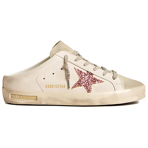 Golden Goose Bio Based Super Star Sabot White Ice Pink Women's 1 2914687